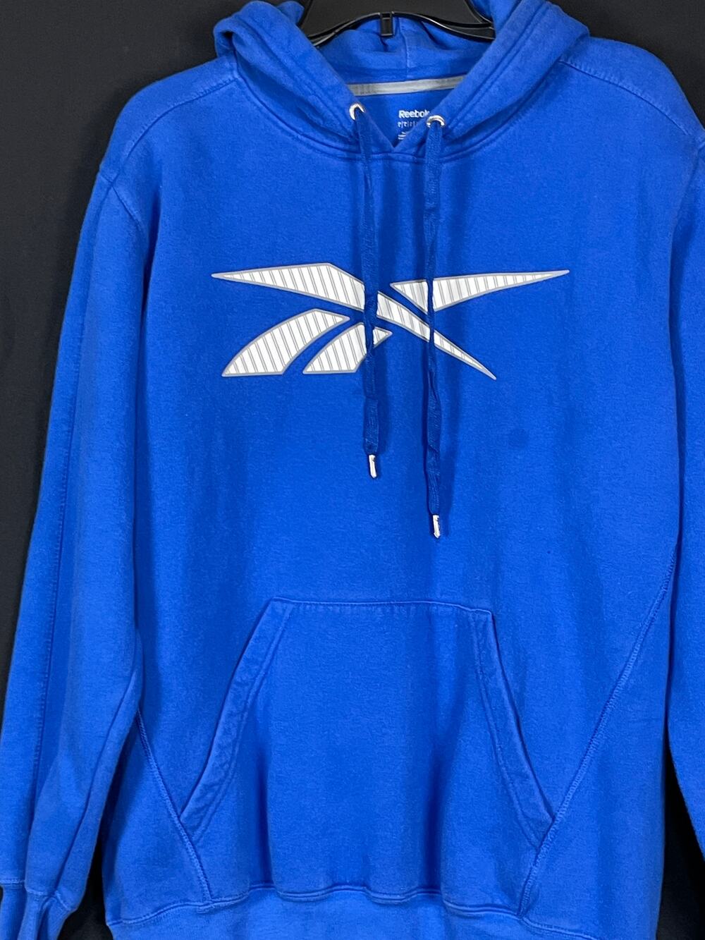 Vintage Reebok graphic logo hoodie. Large size